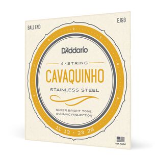 Set De Cuerdas Cavaquinho Stainless Ej93 Daddario